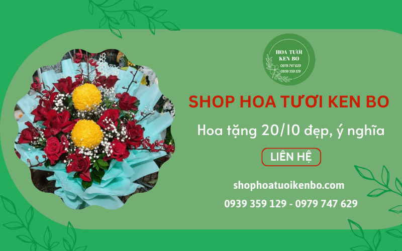 hoa tặng 20/10