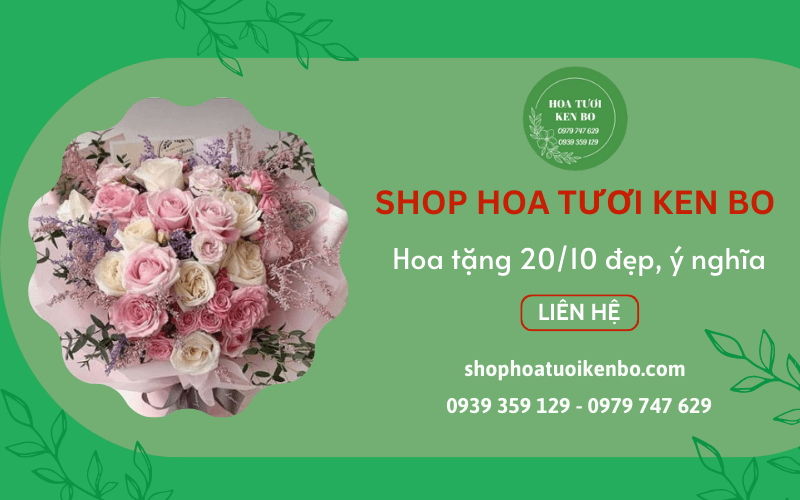 hoa tặng 20/10