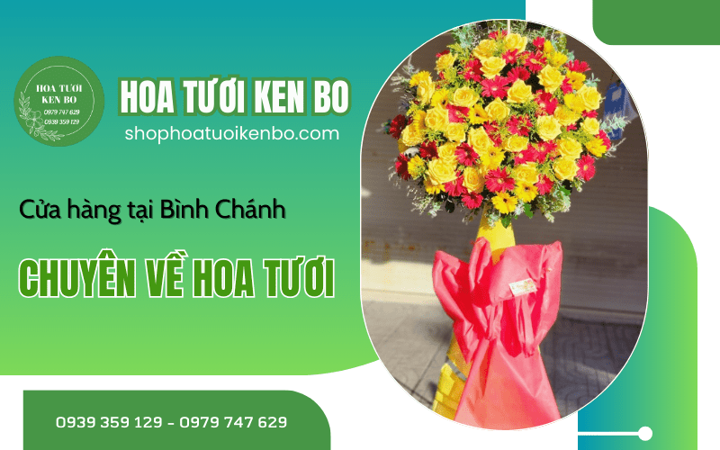 cửa hàng chuyên về hoa tươi