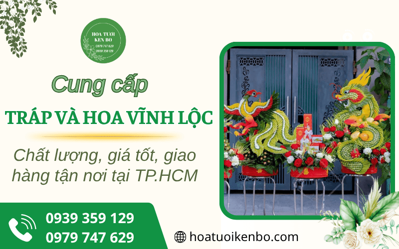 Tráp và hoa Vĩnh Lộc