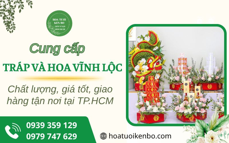 Tráp và hoa Vĩnh Lộc