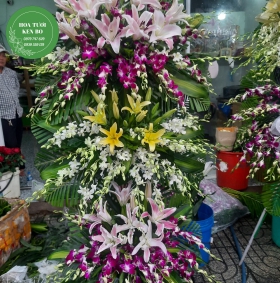 Hoa chia buồn mẫu 15