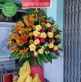 Hoa chúc mừng Khai trương mẫu 17