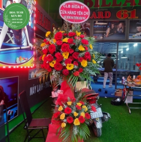 Hoa chúc mừng Khai trương mẫu 35