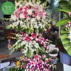 Hoa chia buồn mẫu 39