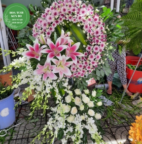 Hoa chia buồn mẫu 17