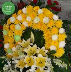 Hoa chia buồn mẫu 22