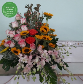 Hoa chúc mừng mẫu 7