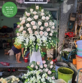 Hoa chia buồn mẫu 35