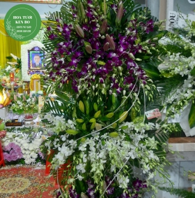 Hoa chia buồn mẫu 40