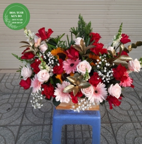 Hoa chúc mừng Khai trương mẫu 6