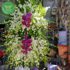 Hoa chia buồn mẫu 34