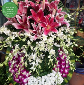 Hoa chia buồn mẫu 38