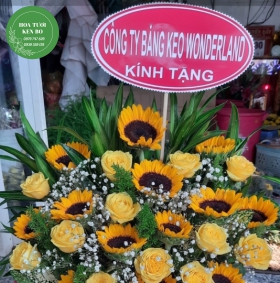 Hoa chúc mừng Khai trương mẫu 3