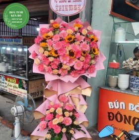 Hoa chúc mừng Khai trương mẫu 24