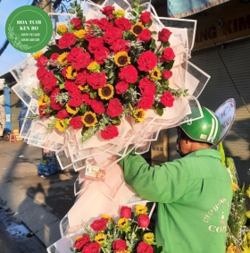 Hoa chúc mừng Khai trương mẫu 18