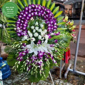 Hoa chia buồn mẫu 3