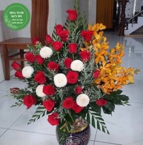Hoa chúc mừng mẫu 3