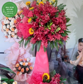 Hoa chúc mừng Khai trương mẫu 20