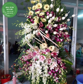 Hoa chia buồn mẫu 6