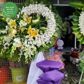 Hoa chia buồn mẫu 21