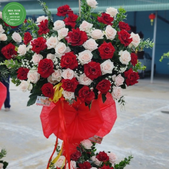 Hoa Chúc Mừng Khai Trương Mẫu 45
